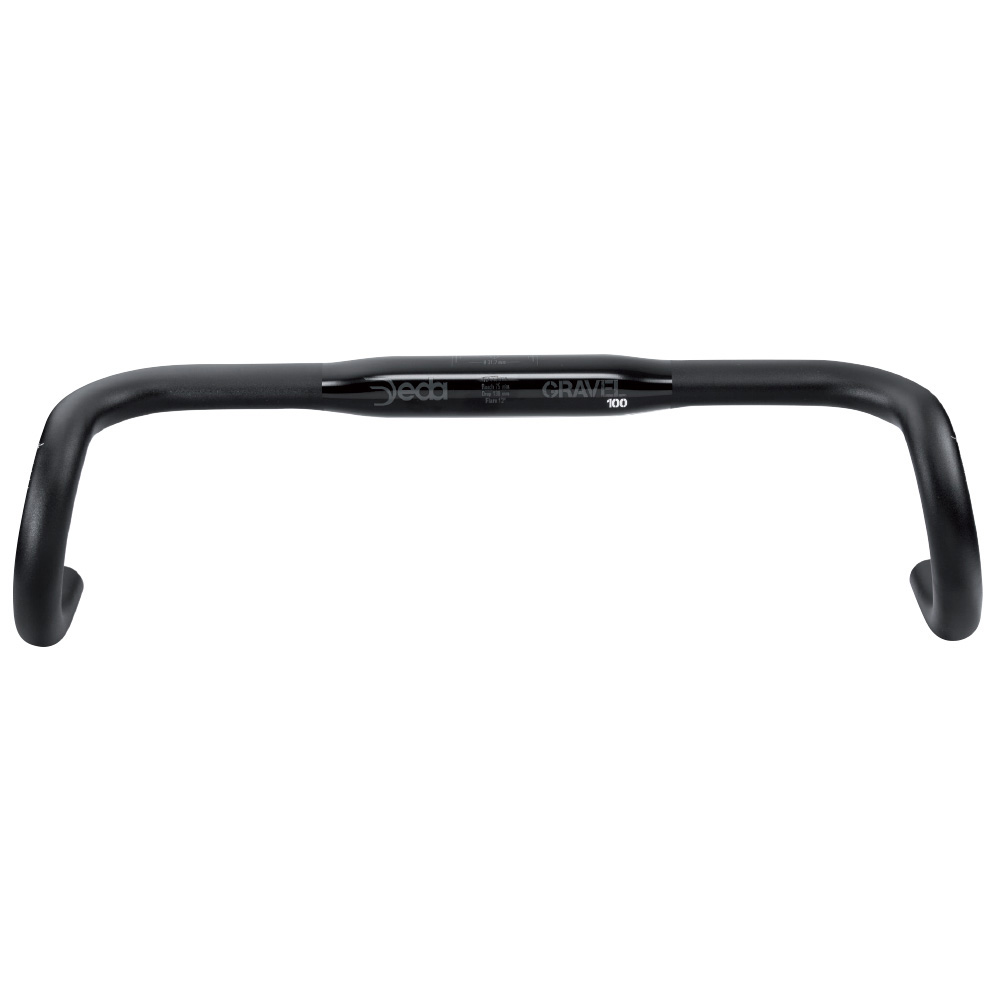 Deda Elementi Gravel 100 RHM Alloy Bar, (31.8) Blk - 46cm