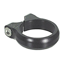 DKG Bolt-On Seat Clamp, 28.6mm (1-1/8") - Blk