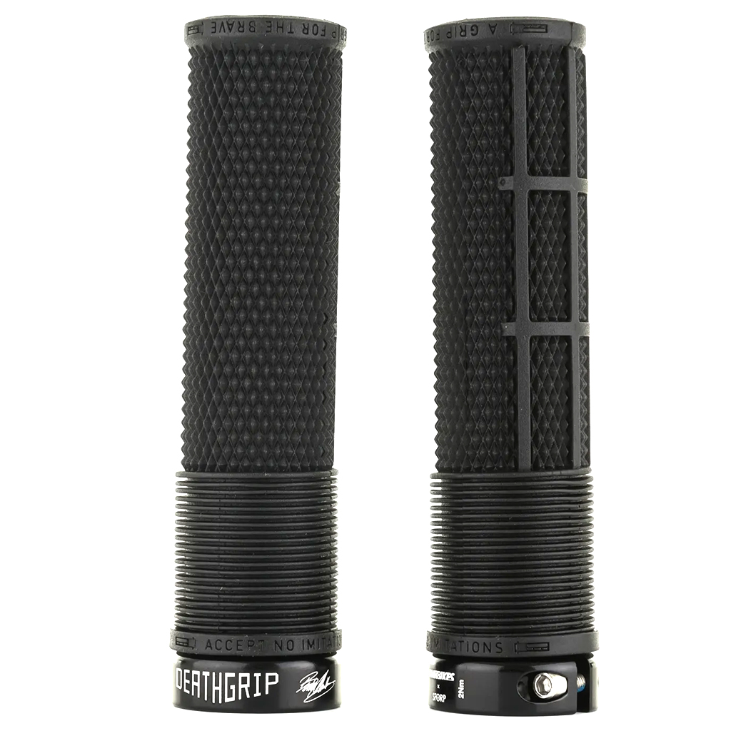 DMR Race Flangeless DeathGrip 2, Thick - Black