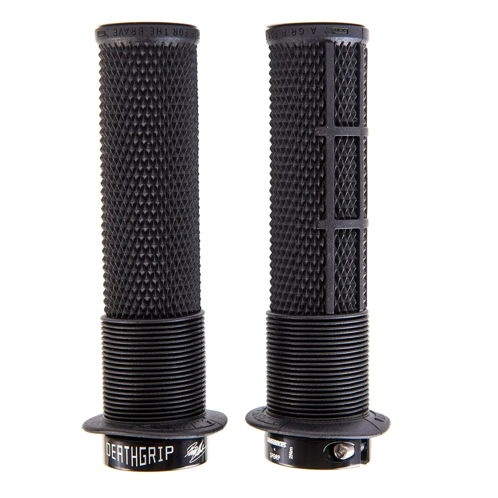 DMR Race Flanged DeathGrip 2, Thick - Black