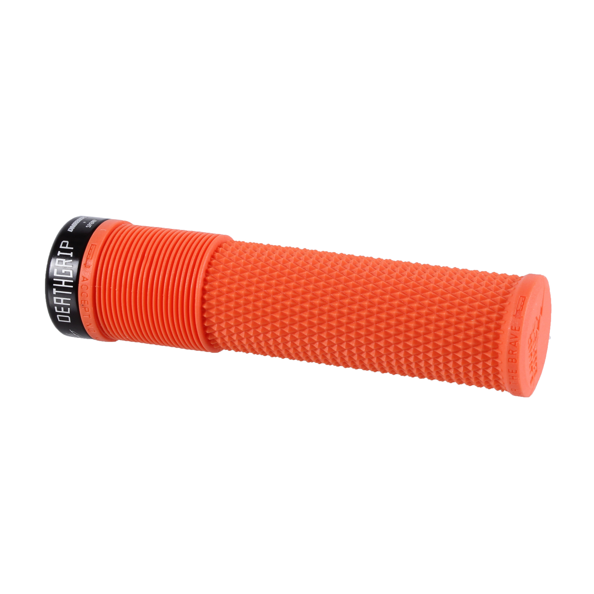 DMR Brendog Flangeless DeathGrip, Thick - Tango Orange