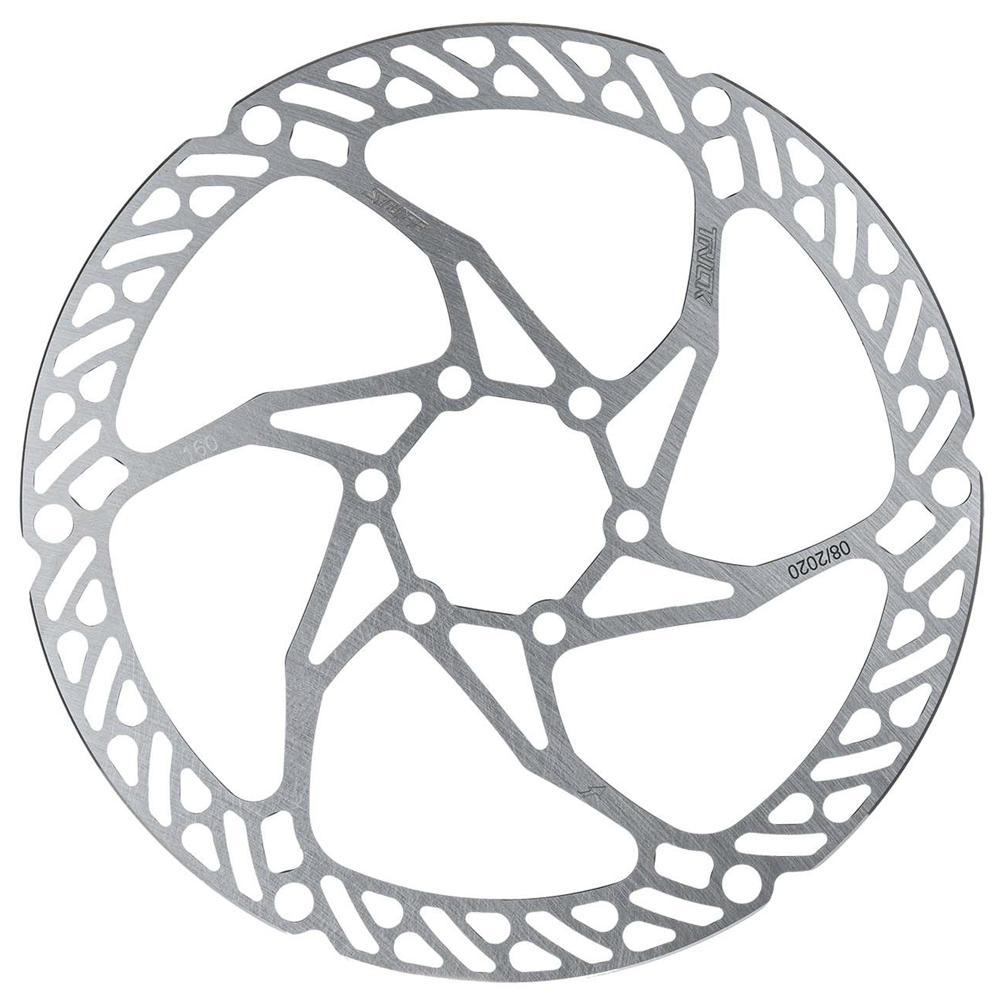 Trickstuff Ultra Light 160mm Rotor, 6-Bolt, Silver