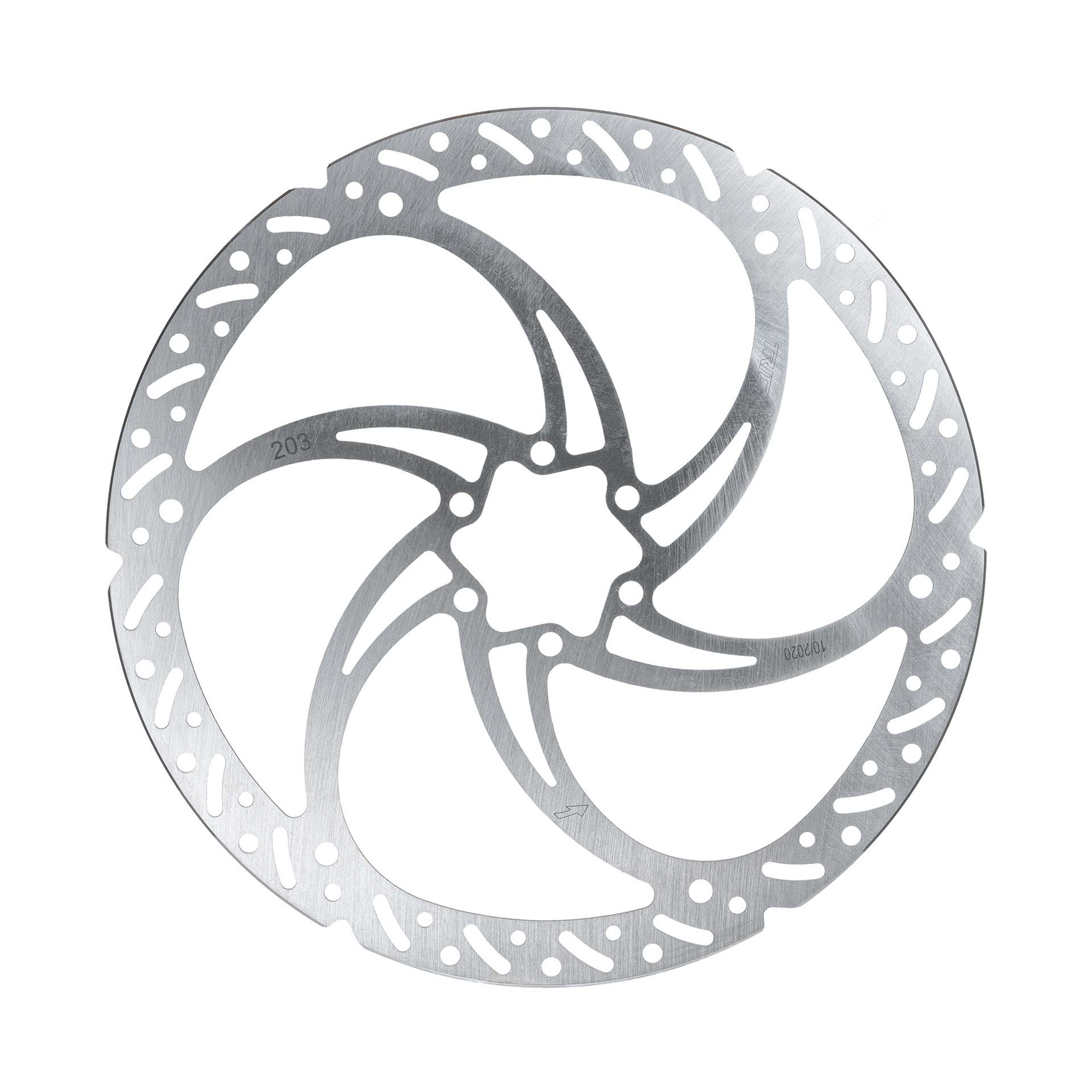 Trickstuff Heavy Duty 203mm Rotor, 6-Bolt, Silver