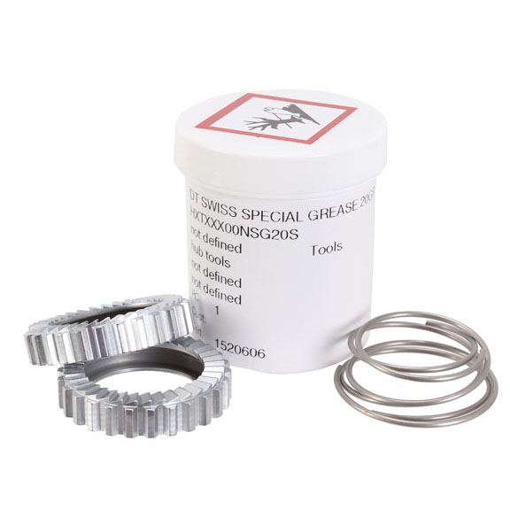 DT Swiss 36 Step Star Ratchets, Springs and Grease