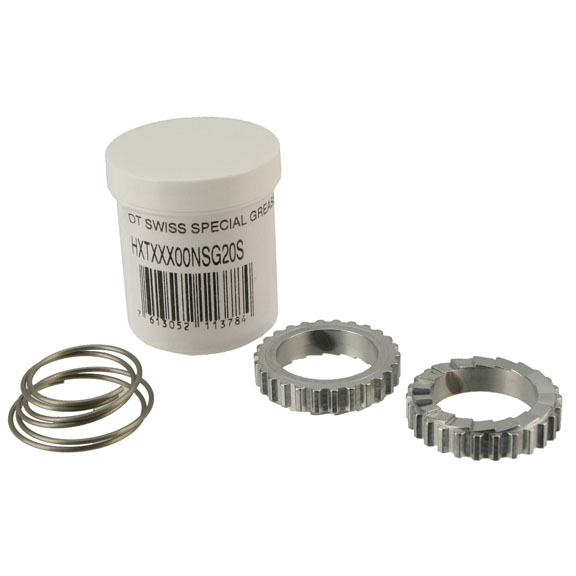 DT Swiss 18 Step Star Ratchet, Springs and Grease