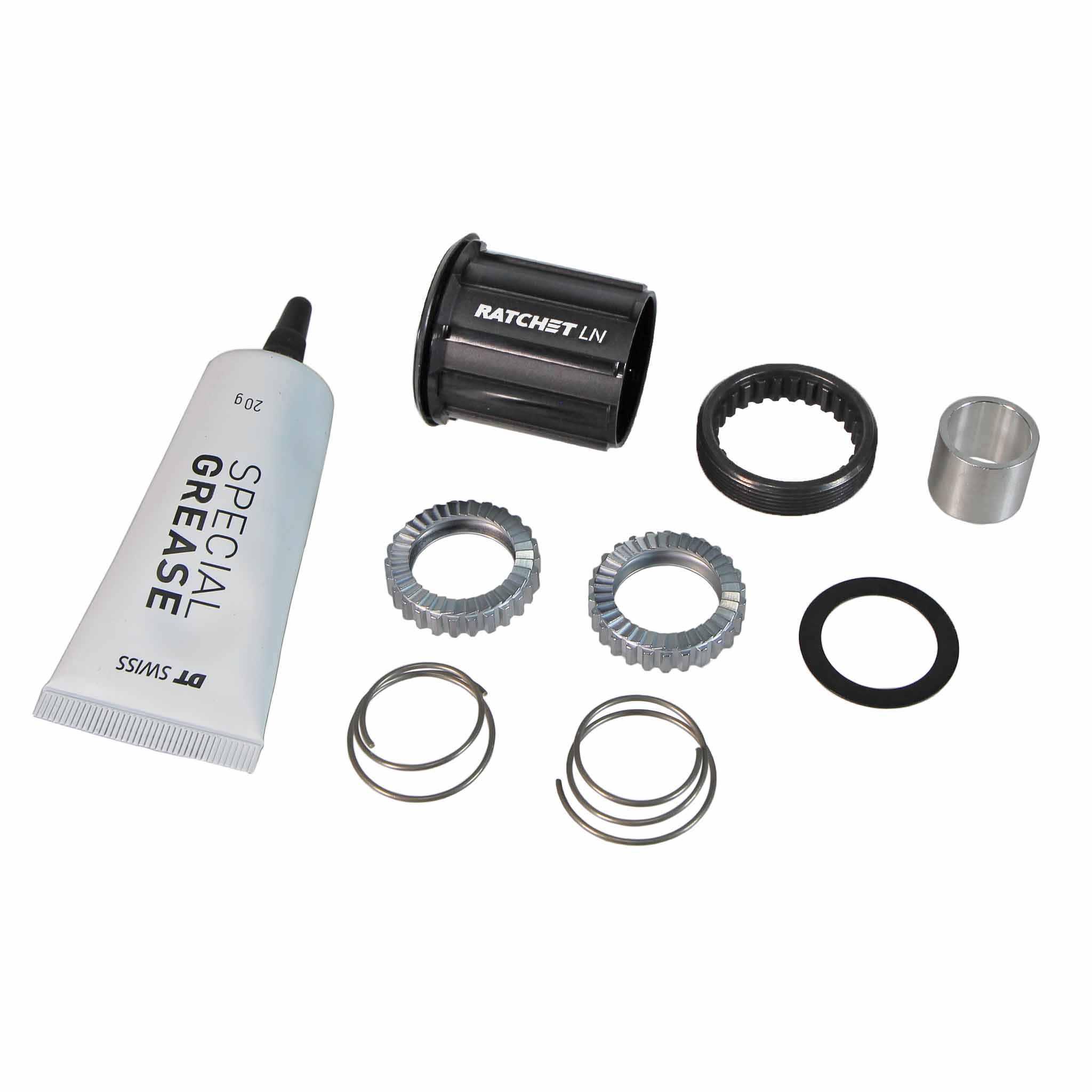 DT Swiss 370 Ratchet LN 36t Upgrade Kit, HG 8-11  FH Body