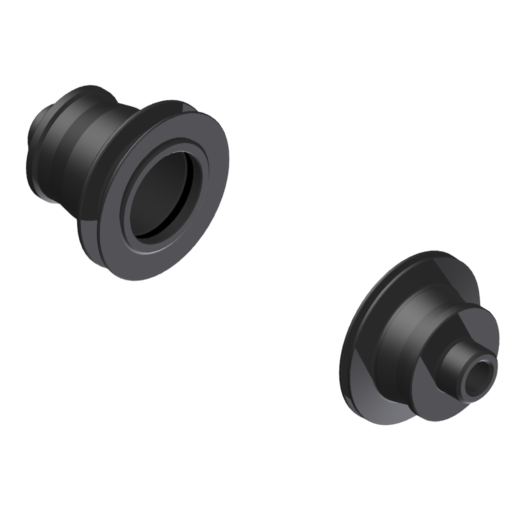 DT Swiss EXP 5x100mm QR End Cap Kit, Front EXP Road Hubs