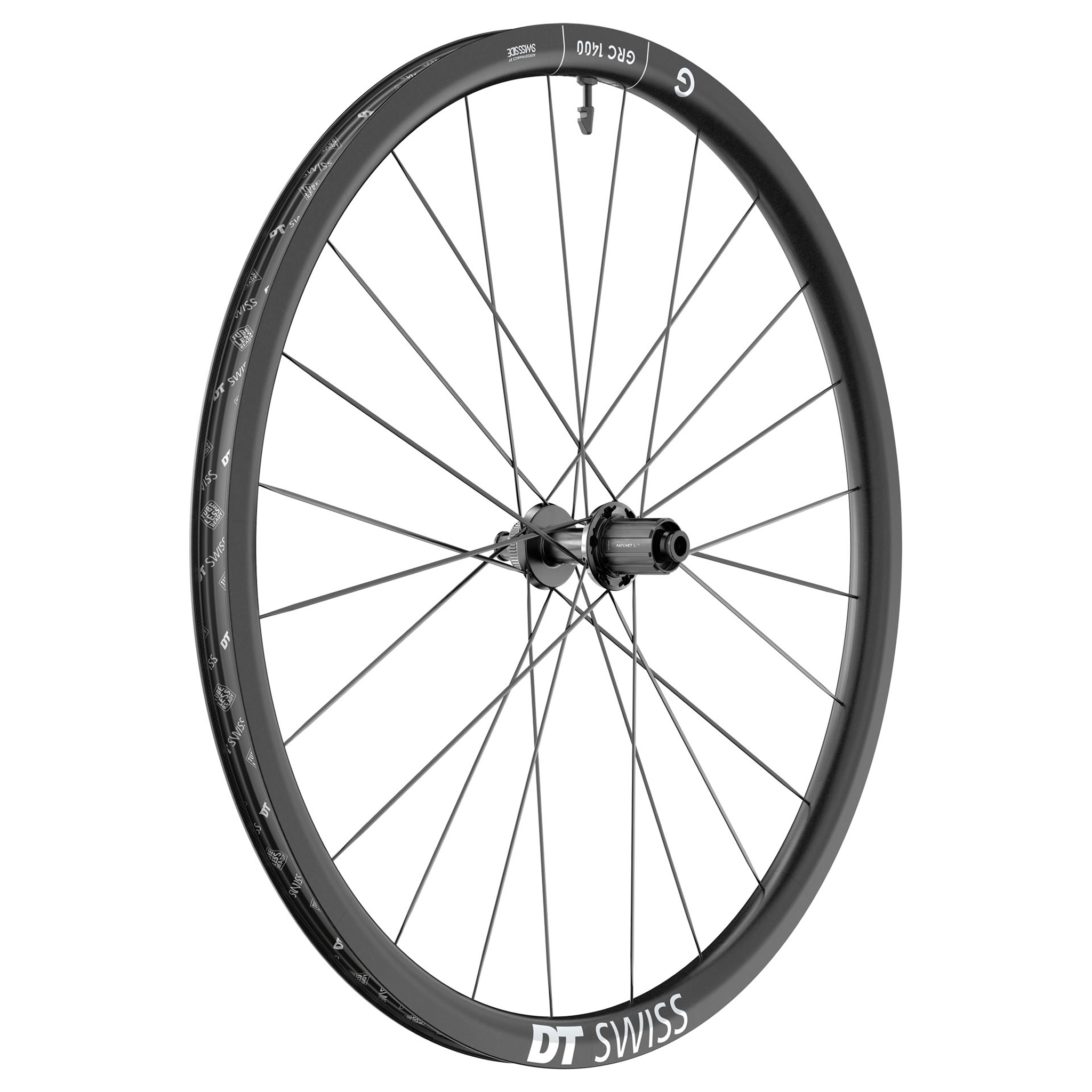 DT Swiss GRC 1400 Dicut 30 db Rear Wheel, 700c,12x142