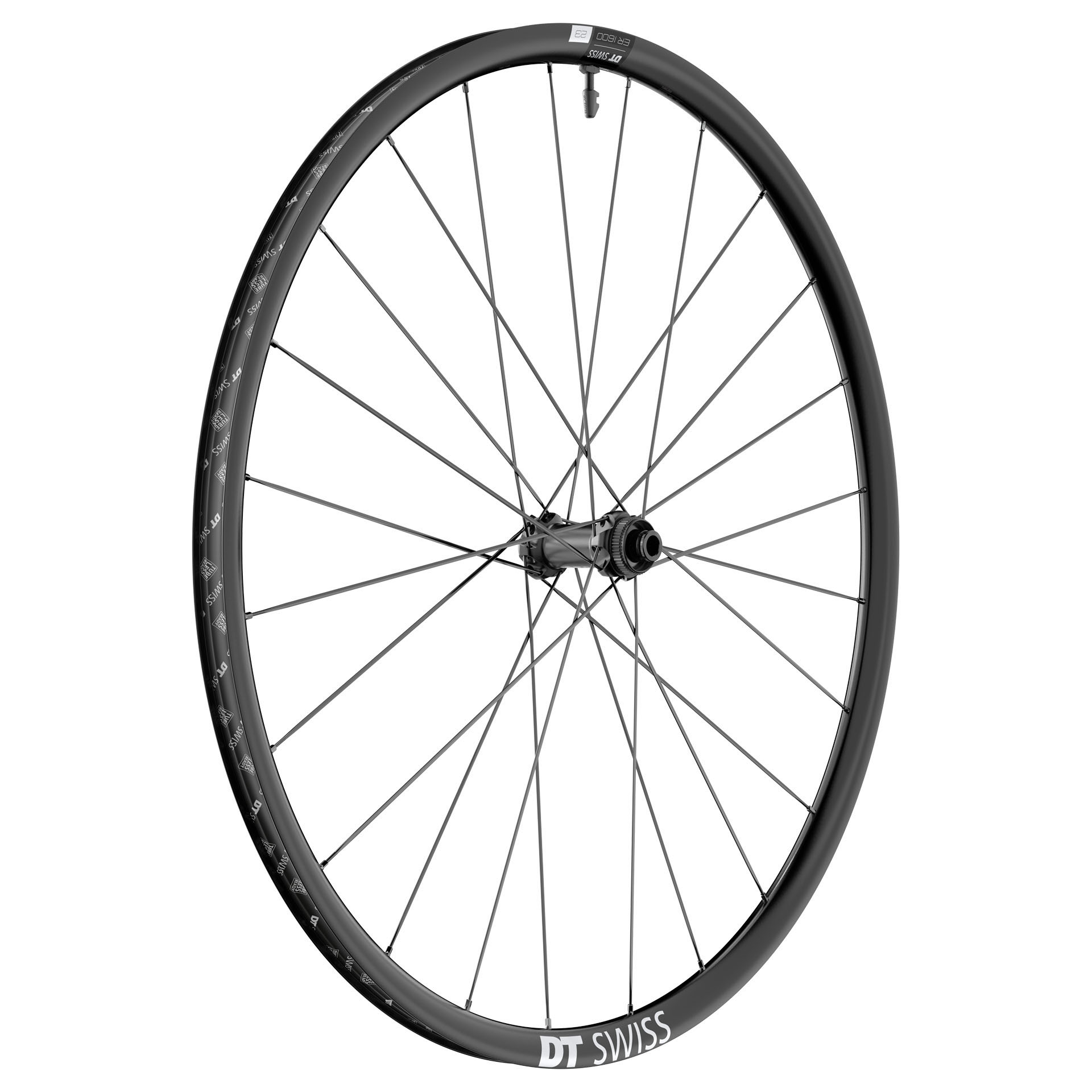DT Swiss ER 1600 Spline 23 Disc Front Wheel, 700c, 12x100