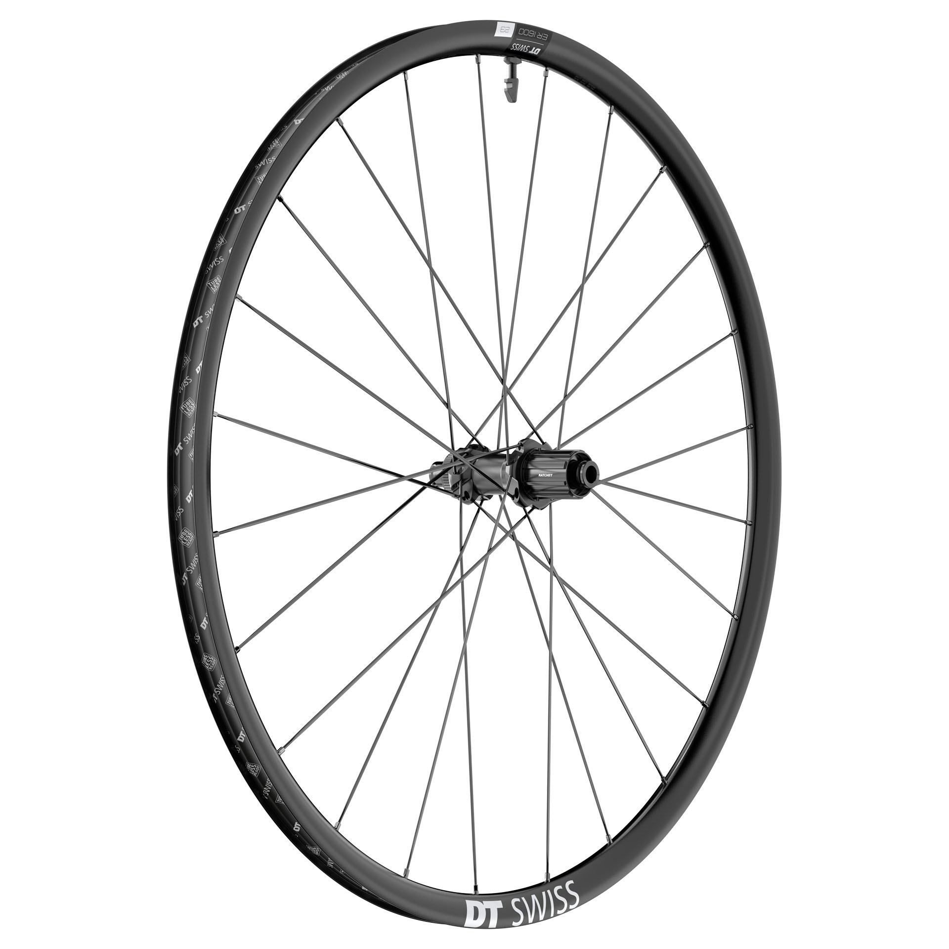 DT Swiss ER 1600 Spline 23 Disc Rear Wheel,700c,12x142,HG11 Rd
