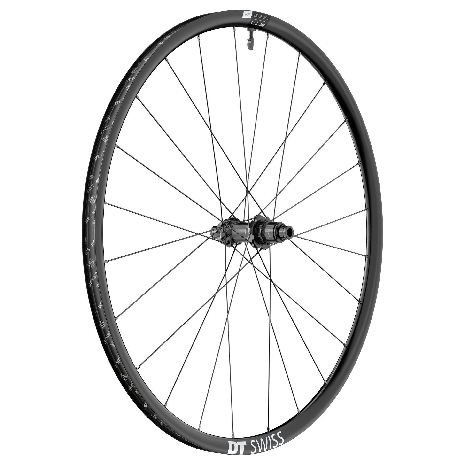 DT Swiss ER 1600 Spline 23 Disc Rr Whl, 700c, 12x142, XDR