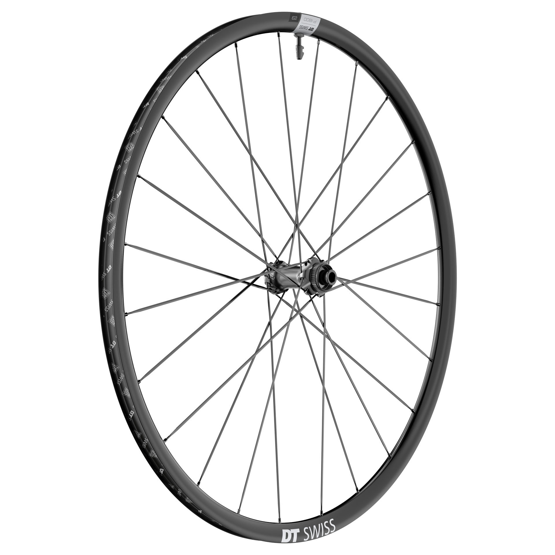 DT Swiss P 1800 Spline Disc Front Wheel, 700c, 12x100