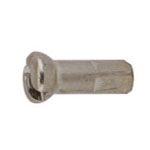 DT Swiss ProLock ProHead Brass, 14g/12mm, Silver, Box/100