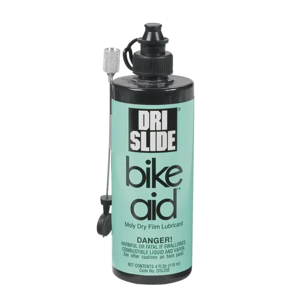 Dri-Slide Bike-Aid, Dry Moly Lube, 4oz/120ml