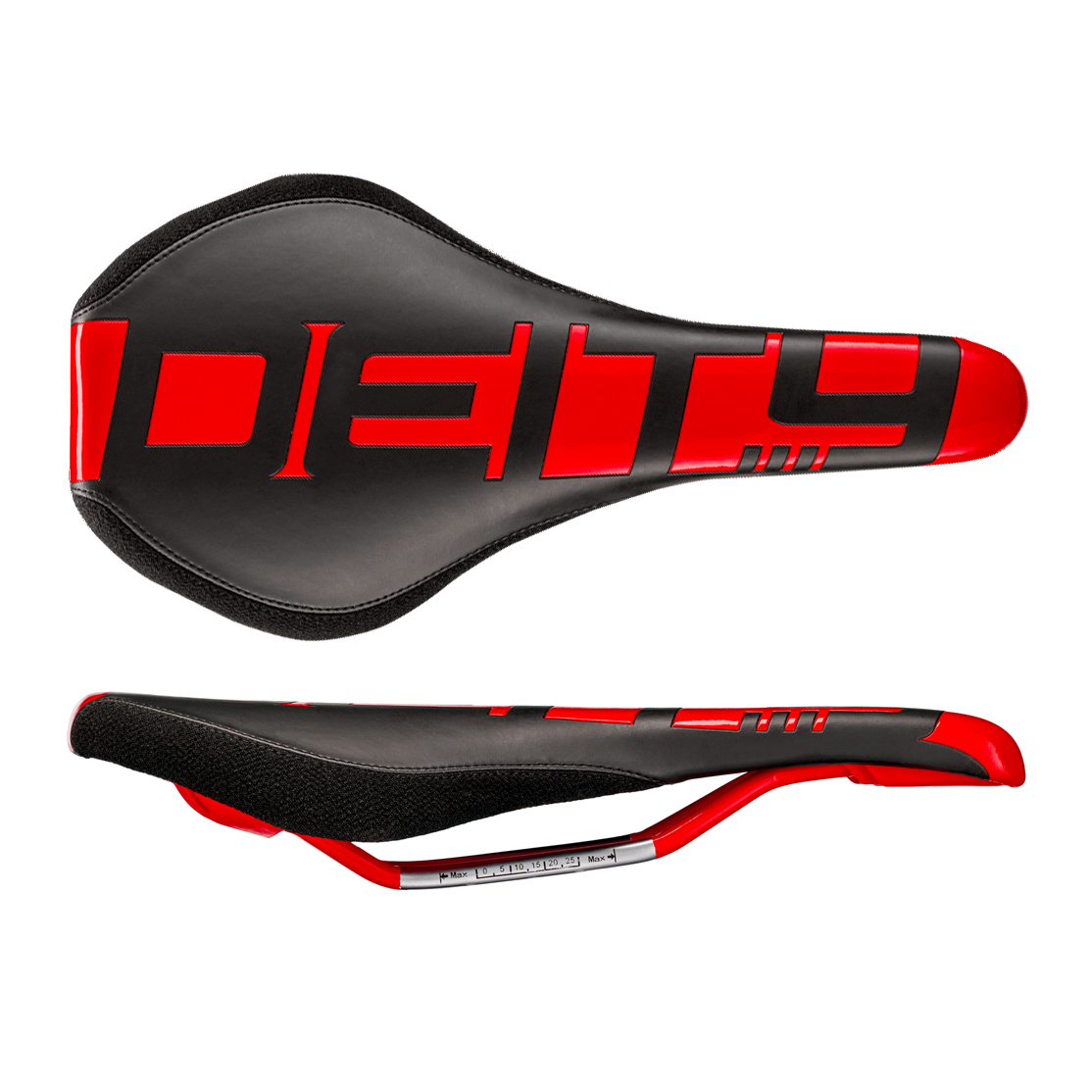 Deity Speedtrap All Mountain Saddle, CrMo, Red