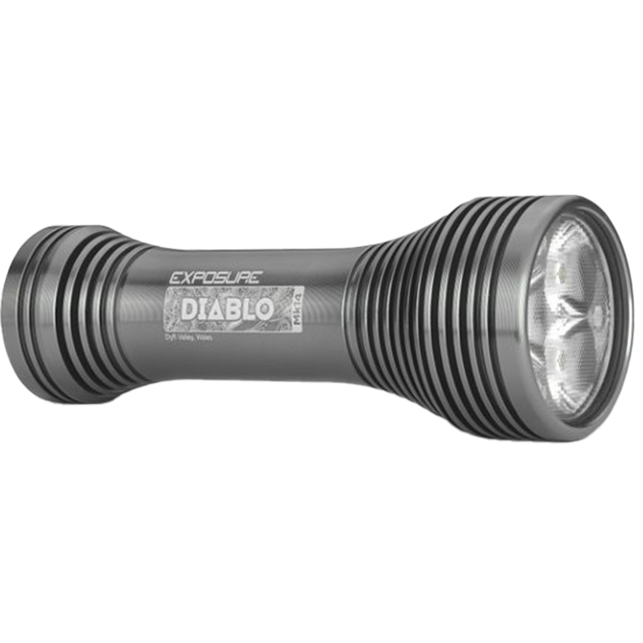 Exposure Lights Diablo Mk14 Helmet Light, Gun Metal Black