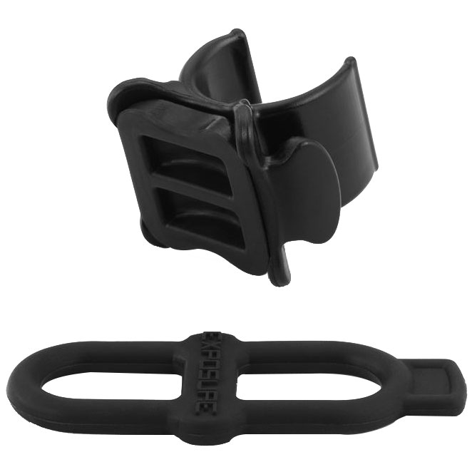 Exposure Lights Blaze Kamm/D-Shape Seatpost Bracket, Black 