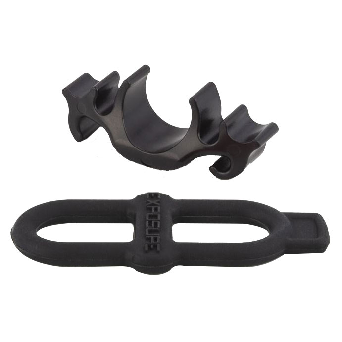 Exposure Lights TraceR Saddle Rail Bracket, Black