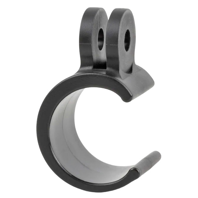 Exposure Lights Helmet Light Side Entry Clip, Black