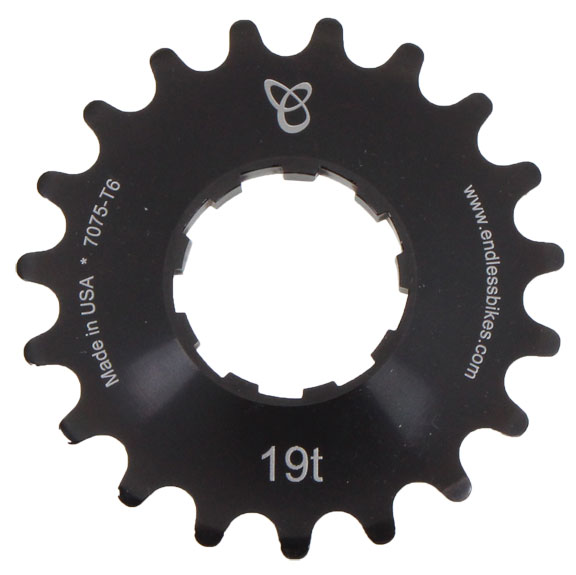 Endless Bike Kick Ass Cog, 19t - Black Ano