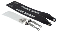 Power Grips XL Strap Set, Black Pr