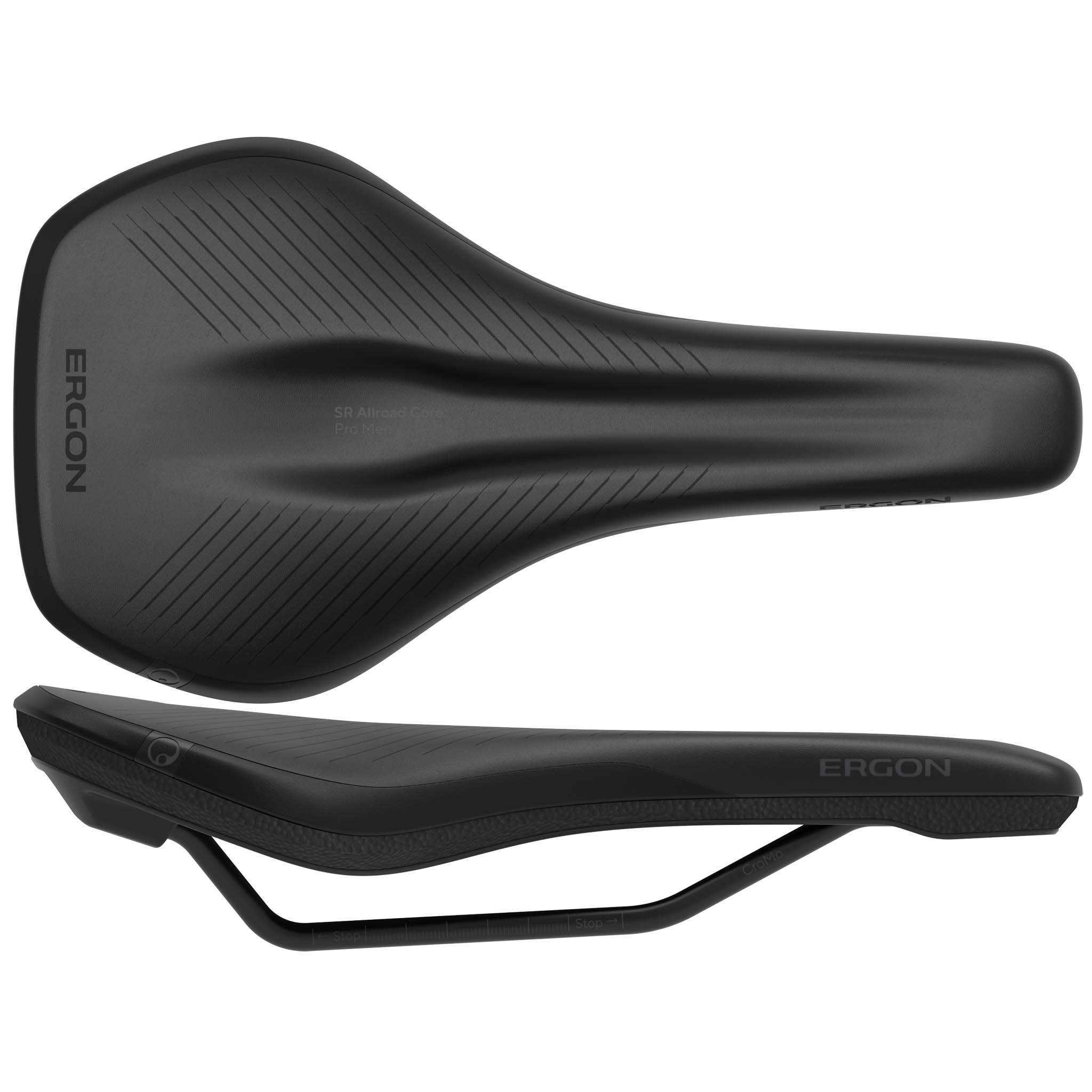 Ergon SR Allroad Core Pro Men's Saddle, M/L, Stealth
