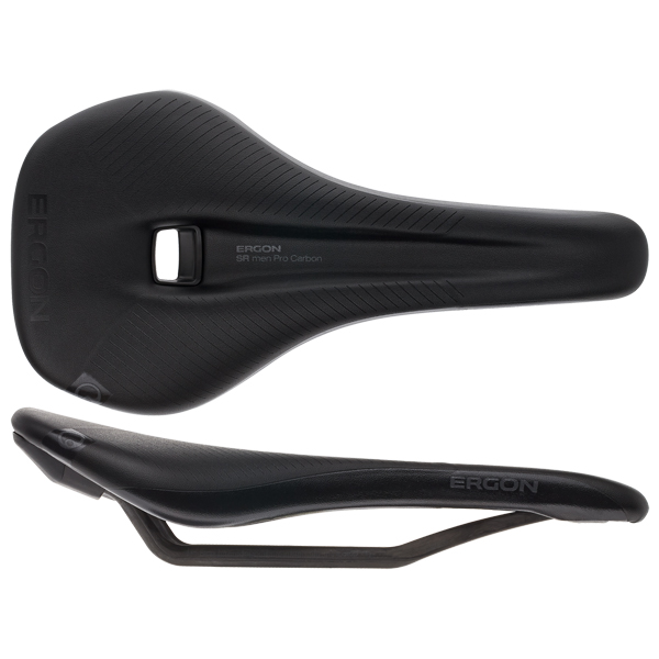 Ergon SR Pro Carbon Men's Saddle, Medium/Large, Stealth