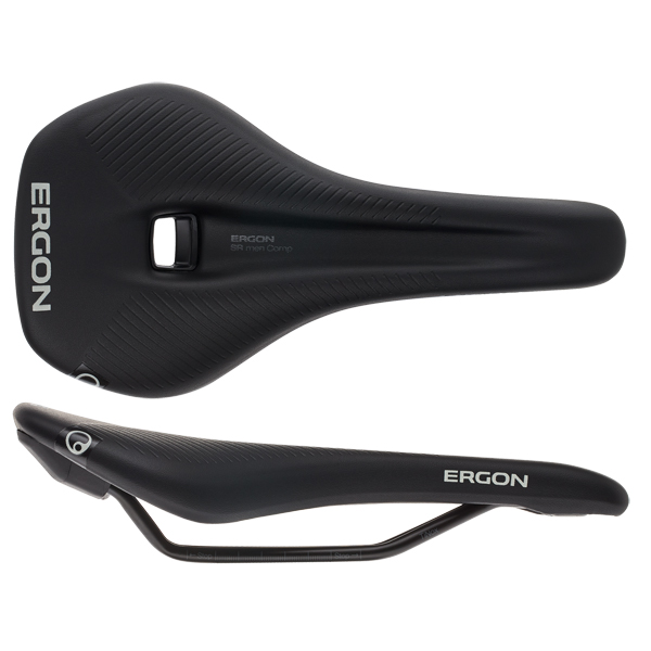 Ergon SR Comp Men's Saddle, Medium/Large, Stealth