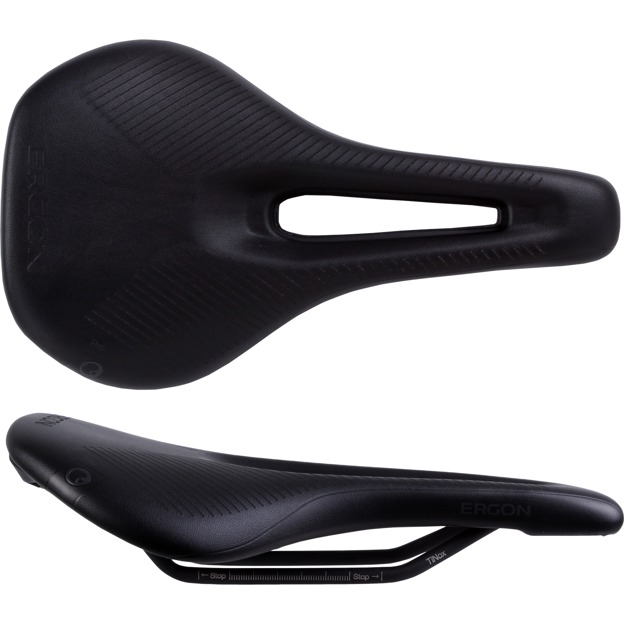 Ergon SR Pro Women's Saddle, Medium/Large, Stealth