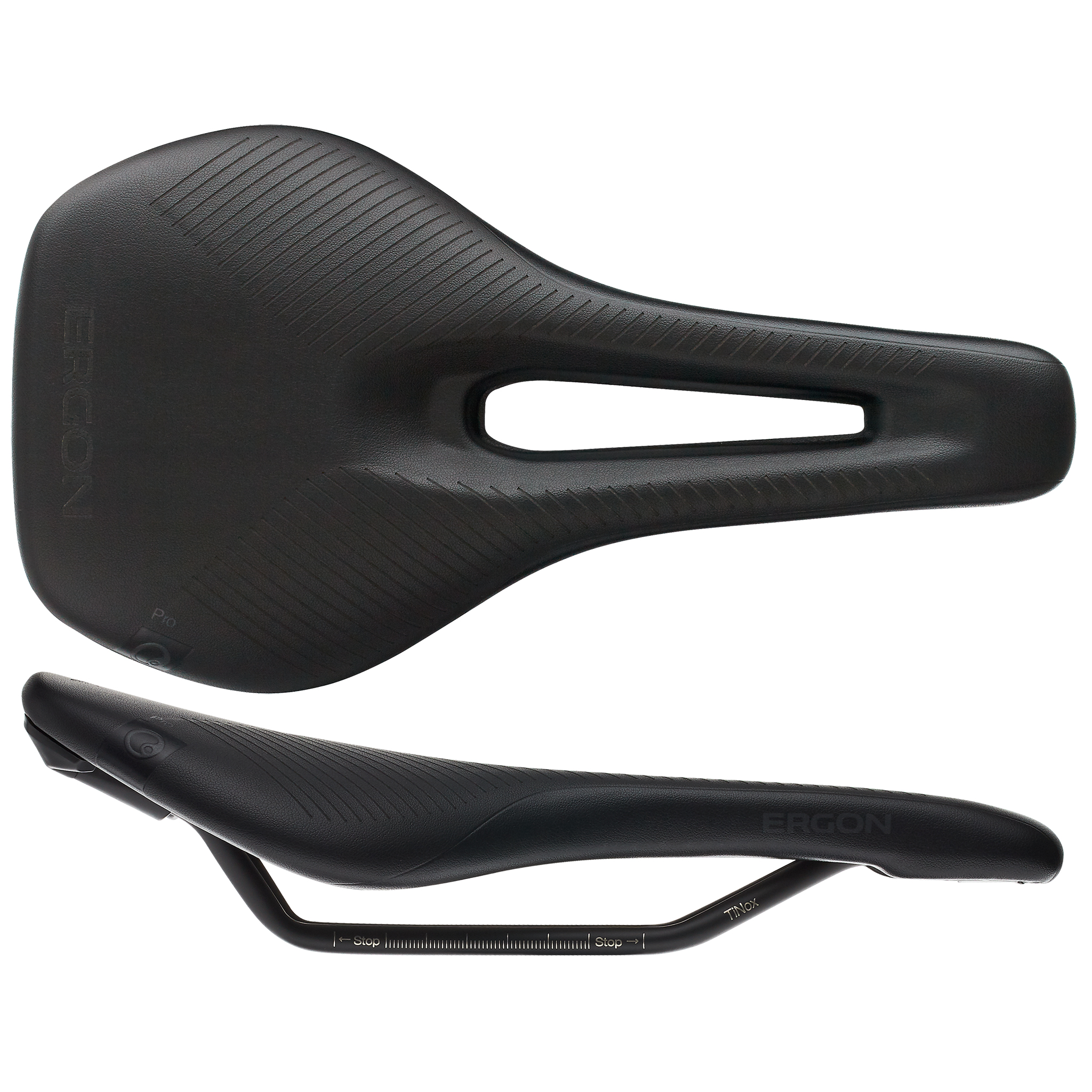 Ergon SR Pro Women's Saddle, Small/Medium, Stealth