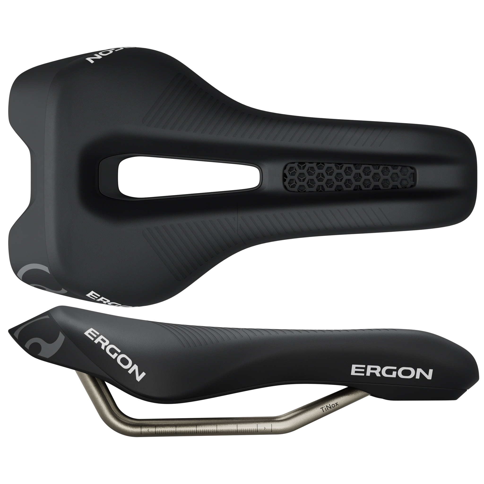 Ergon SR Tri Women's Saddle, Mid, Black