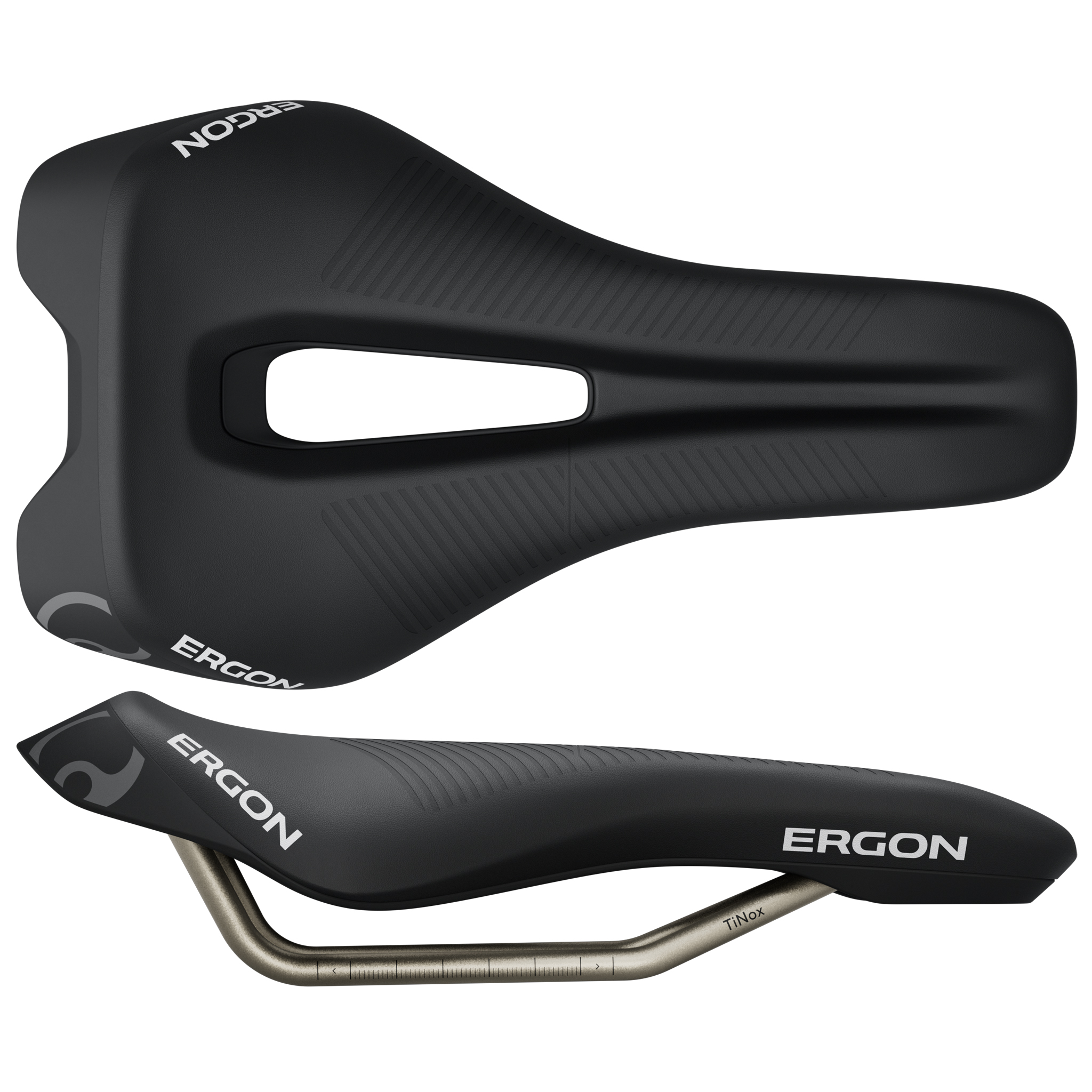 Ergon SR Tri Men's Saddle, Mid, Black
