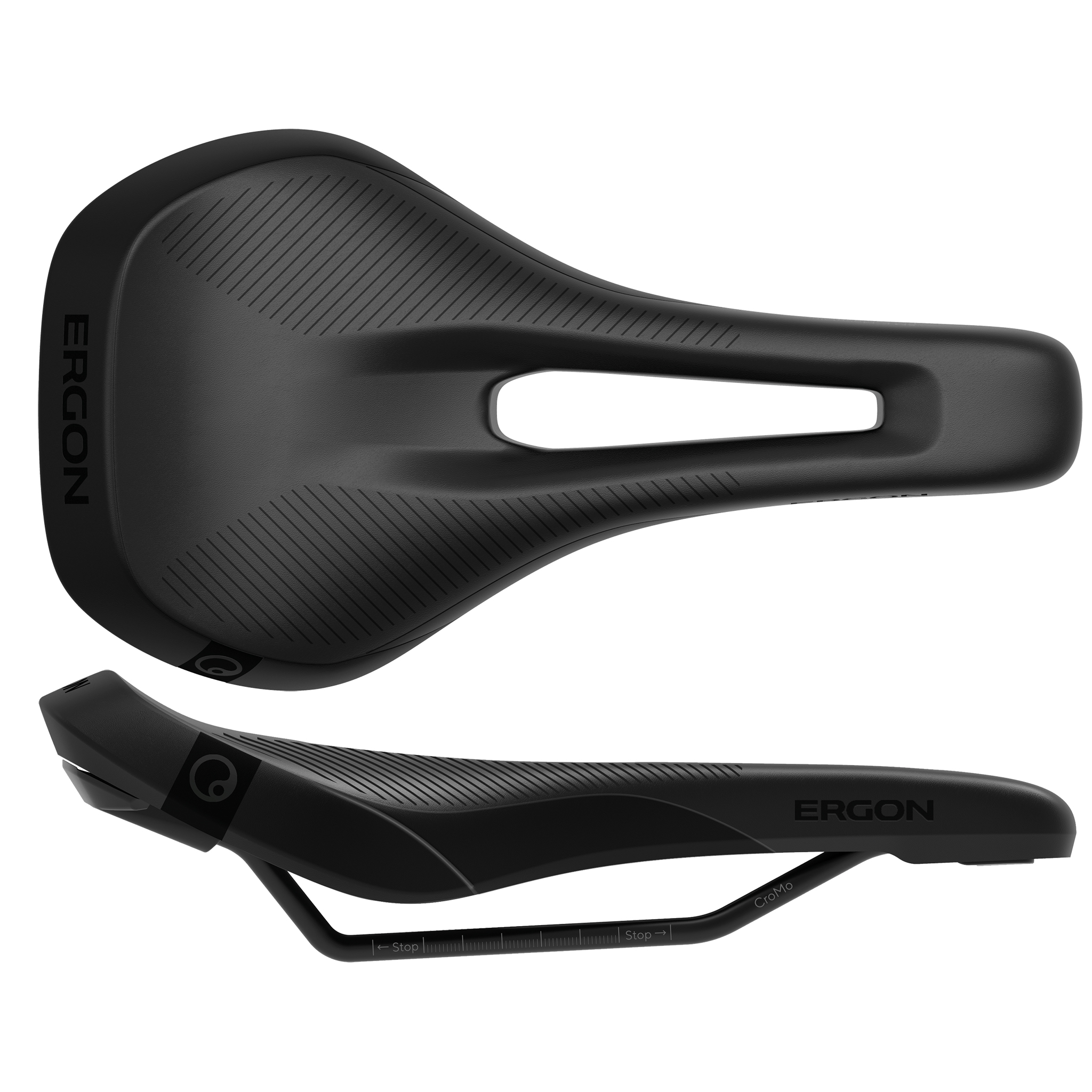 Ergon SM E-Mountain Pro Women's Saddle, S/M, Stealth
