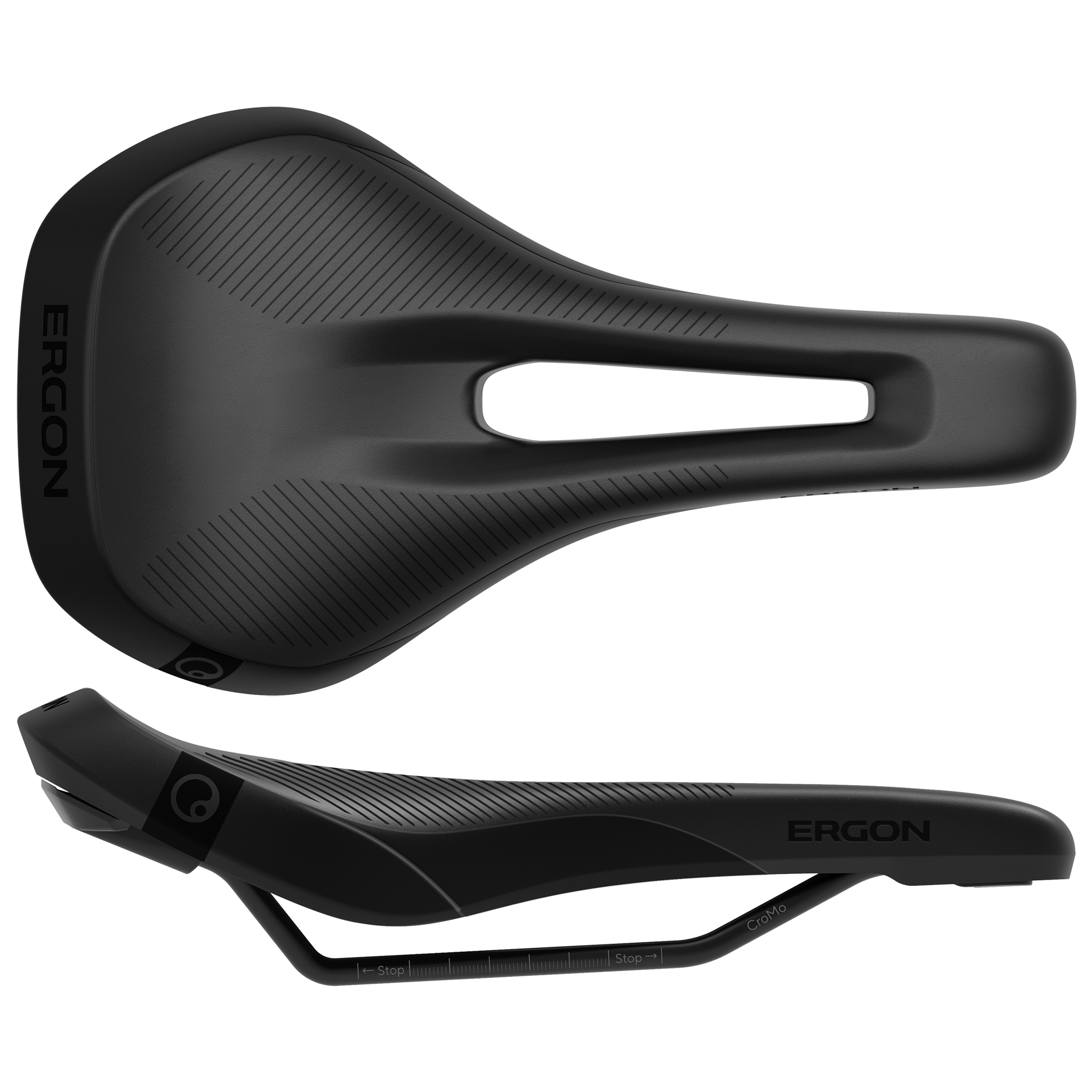 Ergon SM E-Mountain Pro Women's Saddle, M/L, Stealth