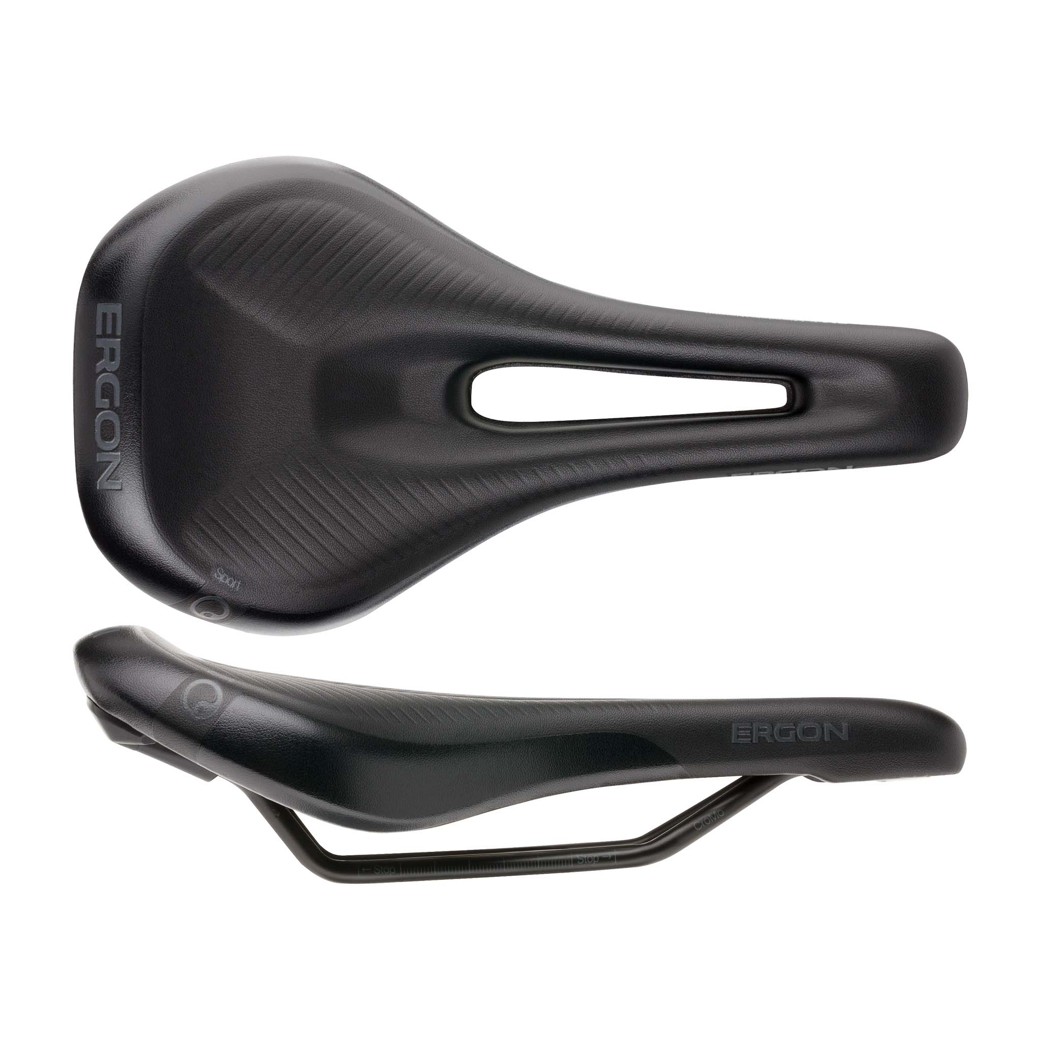 Ergon SM E-Mountain Sport Women's Saddle, S/M, Black
