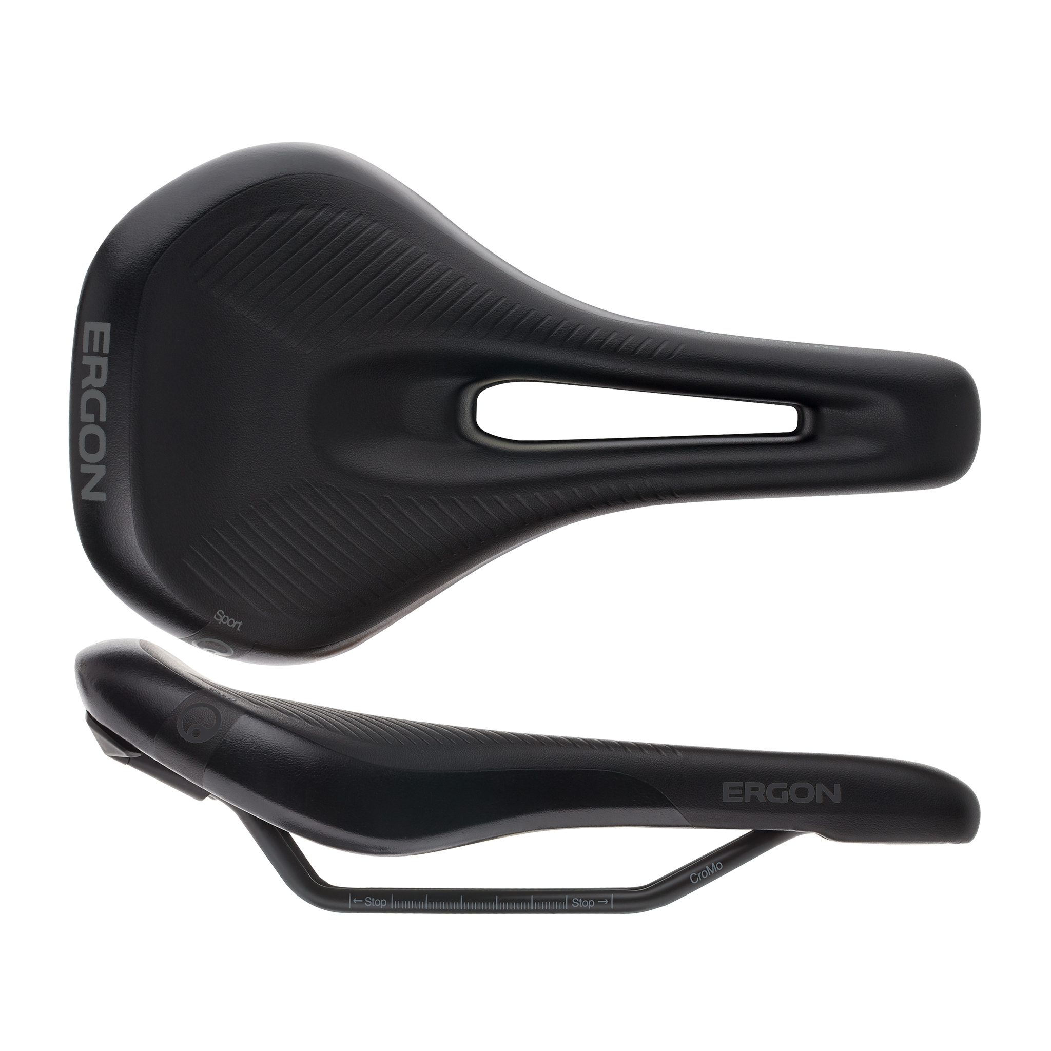 Ergon SM E-Mountain Sport Women's Saddle, M/L, Black