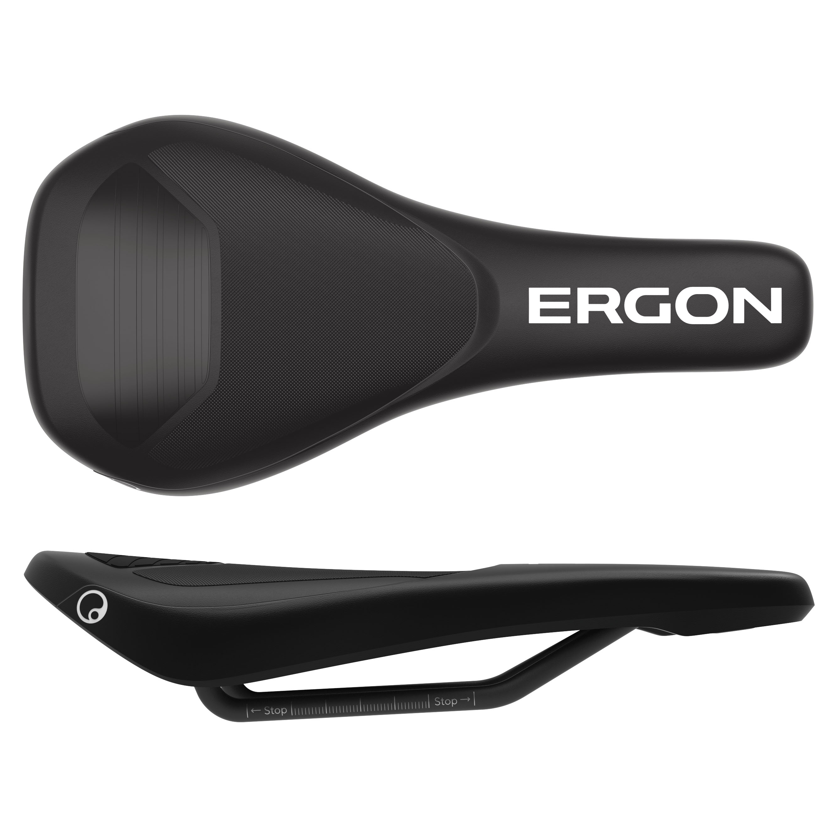 Ergon SM Downhill Comp Saddle, Black