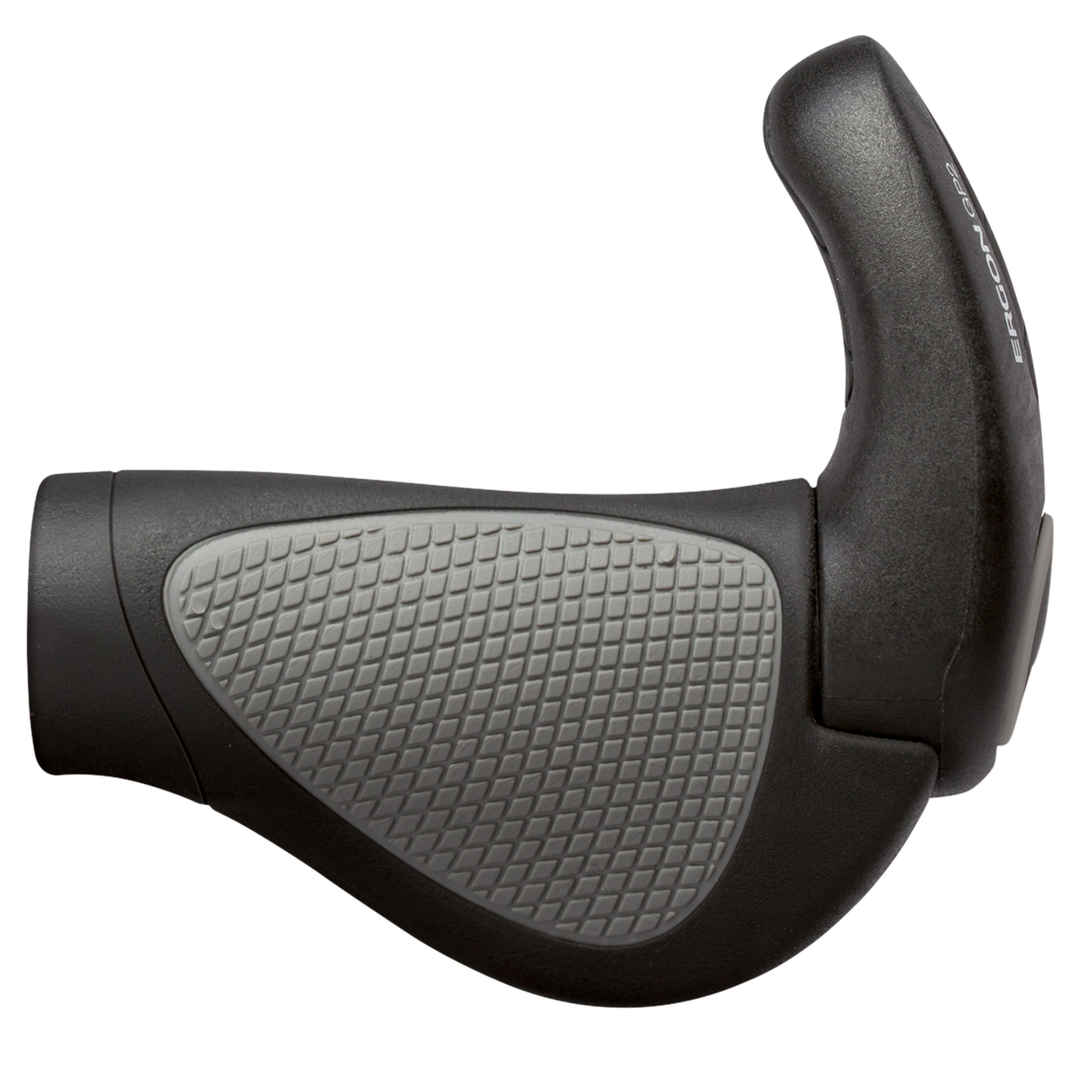 Ergon GP2 Grips, Large, Rohloff/Nexus,  Black/Gray