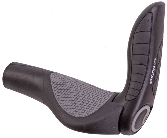 Ergon GP4 Grips, 130mm Composite Bar End, Large