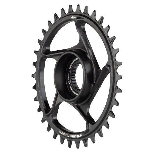 E*thirteen e*spec Aluminum C-ring, Bosch CX Gen 4, 34t, Black