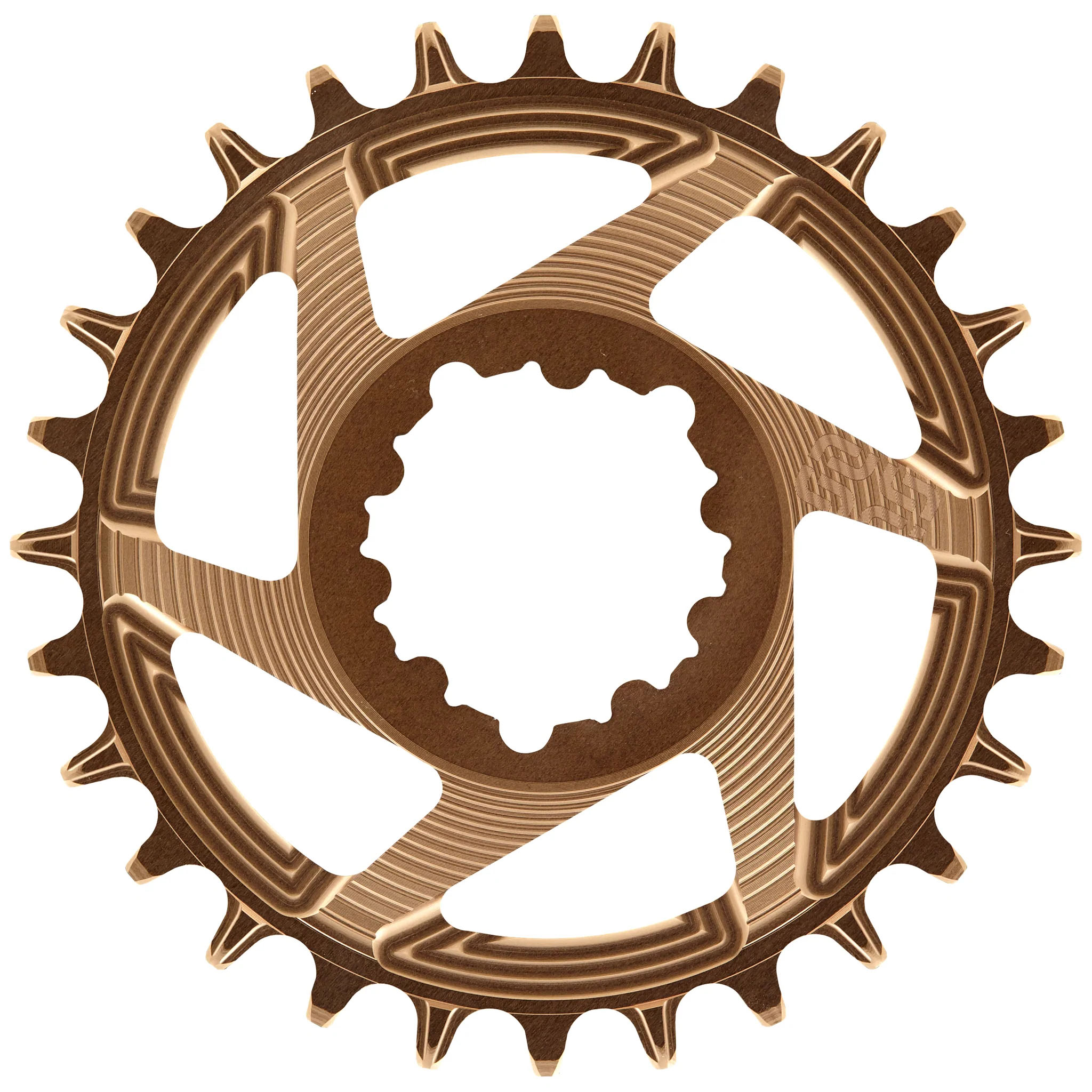 E*thirteen Helix R Guidering (3mm Offset),3-Bolt, 32t - Bronze