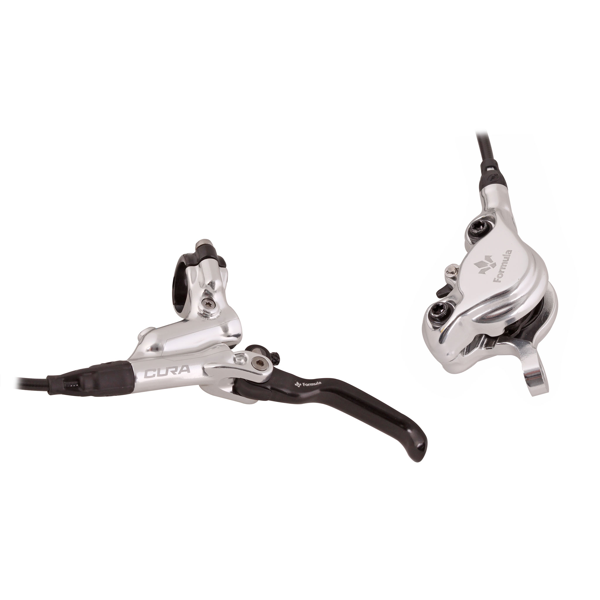 Formula Italy CURA Disc Brake Kit, Front or Rear, Silver