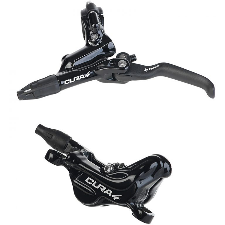 Formula Italy CURA-4 Disc Brake Kit, Front or Rear, Black