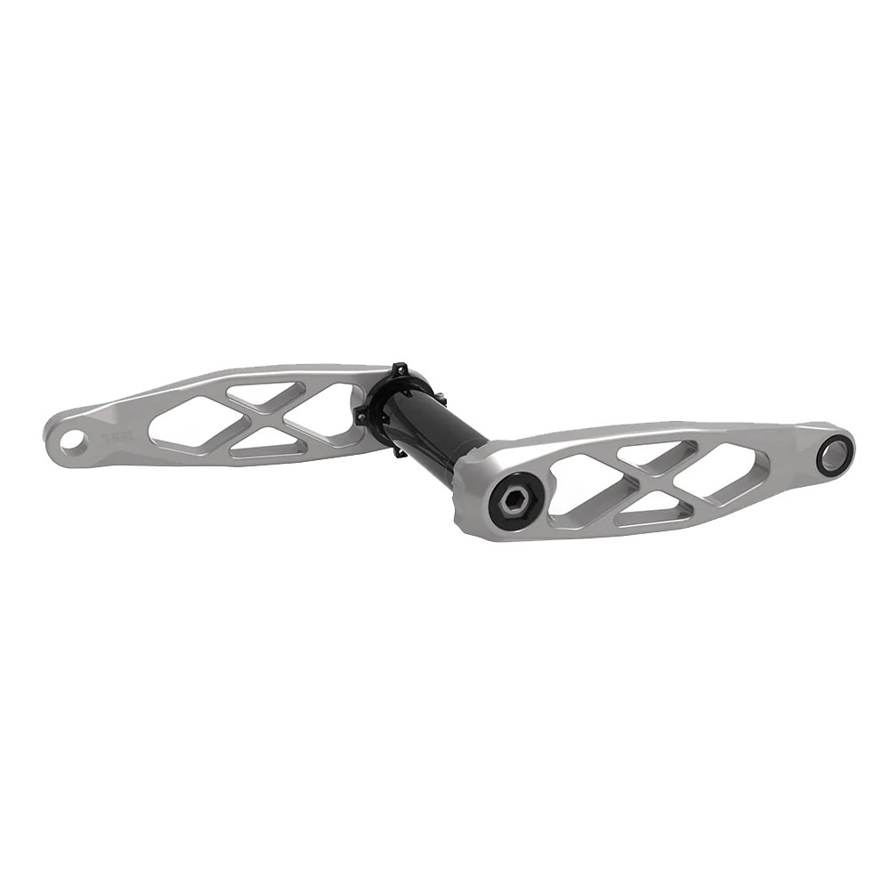 5Dev Trail/Enduro Cranks, 165mm / 30mm Spindle - Raw/Clear