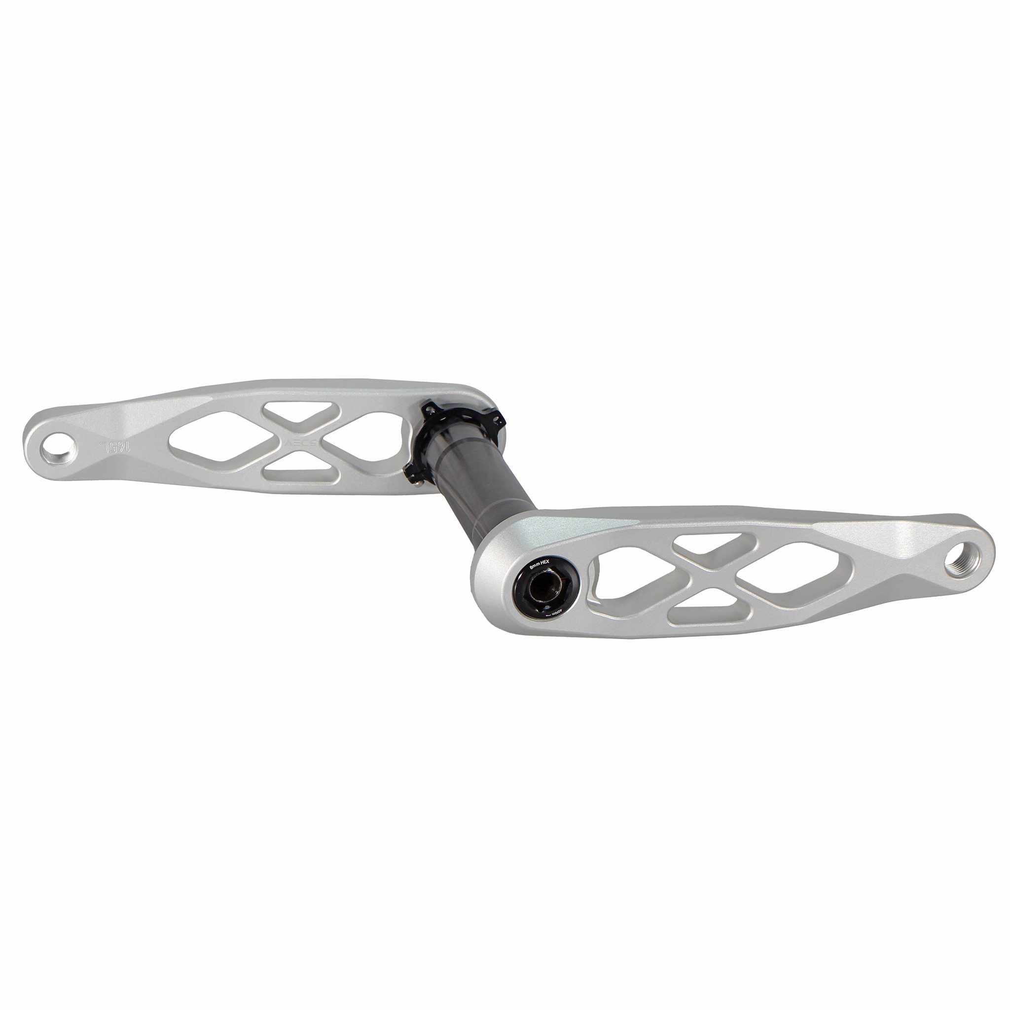 5Dev R-Spec Trail/Enduro Cranks, 165mm, 30mm Spindle, Sil