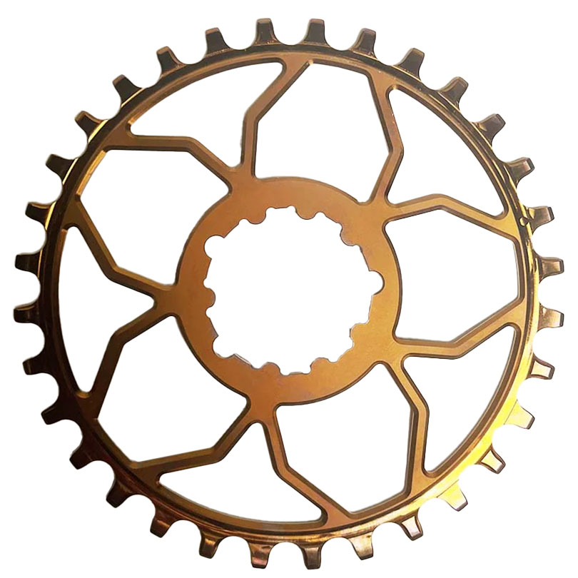 5Dev T-Type 3-Bolt Chainring, 3mm Offset, 30T - Kash