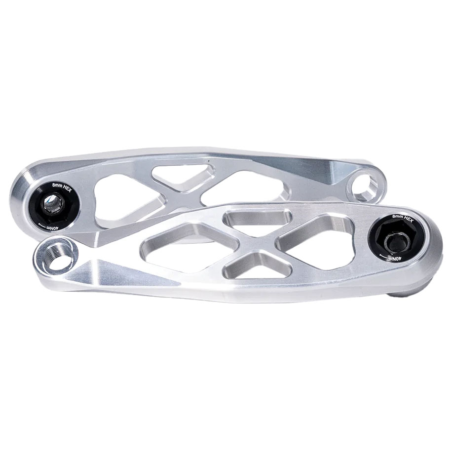 5Dev R-Spec Bosch eCranks, 160mm, Clear/Raw