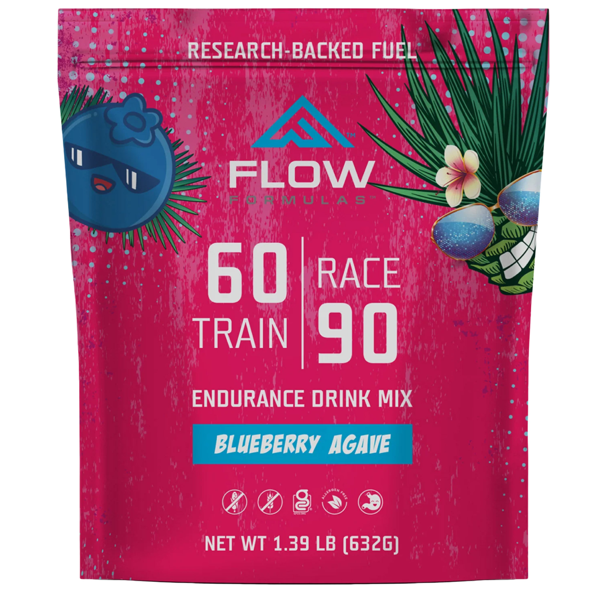 Flow Formula Endurance Drink Mix, Blueberry Agave