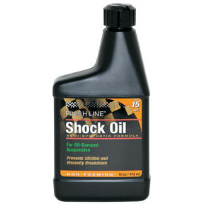 Finish Line Semi-Synthetic Shock Oil, 15wt, 16oz 
