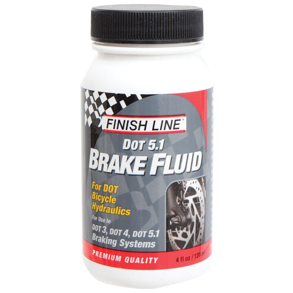 Finish Line DOT 5.1 Brake Fluid, 4oz (120ml)